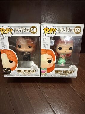 Fred and Ginny weasley yule ball harry potter funko pop